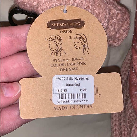 C.C scarf and headwrap - Picture 3 of 3